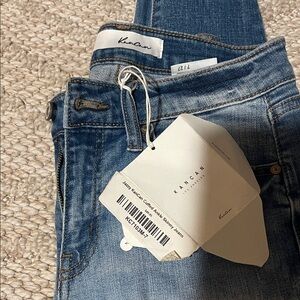 KanCan Women's Classic Blue Ankle Jeans